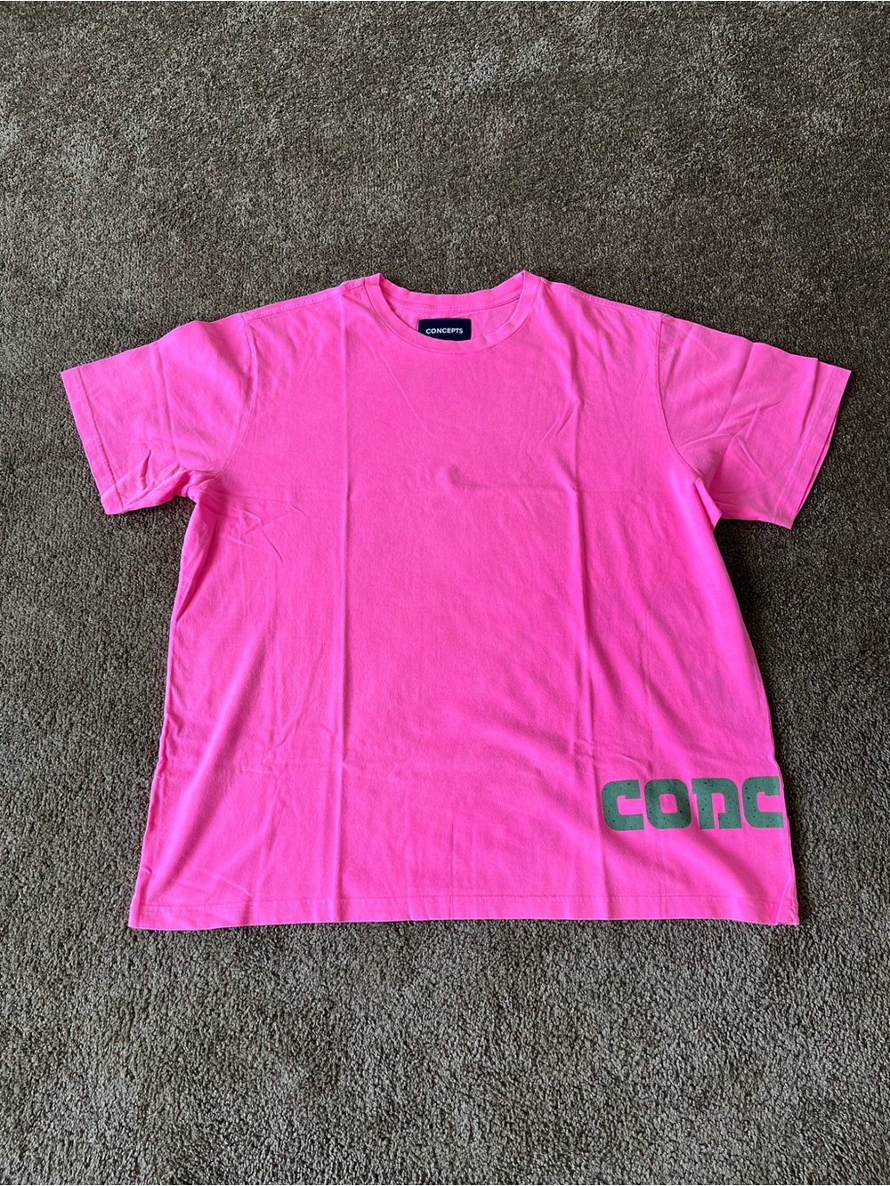 CONCEPTS CNPTS Neon Pink Graphic Tee 3XL NWOT